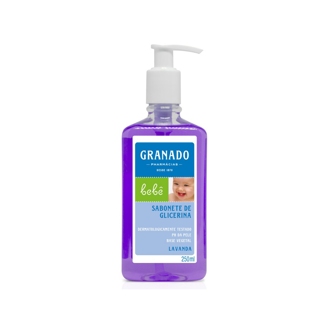Granado Sabonete Líquido de Glicerina Bebê Lavanda (250ml)